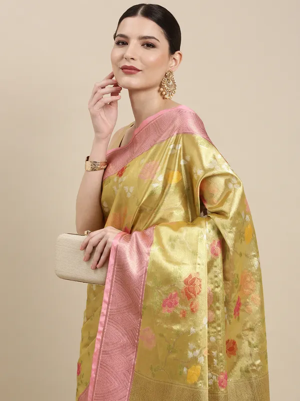 Gold_Tissue_Banarasi_Sarees_For_Women