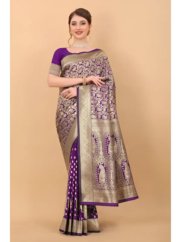 https://d1311wbk6unapo.cloudfront.net/NushopCatalogue/tr:f-webp,w-600,fo-auto/Traditional_Purple_Silk_Saree_with_Unstitched_Blouse_8KZYLN7ZJ7_2024-07-27_4.jpeg__Aura Silk