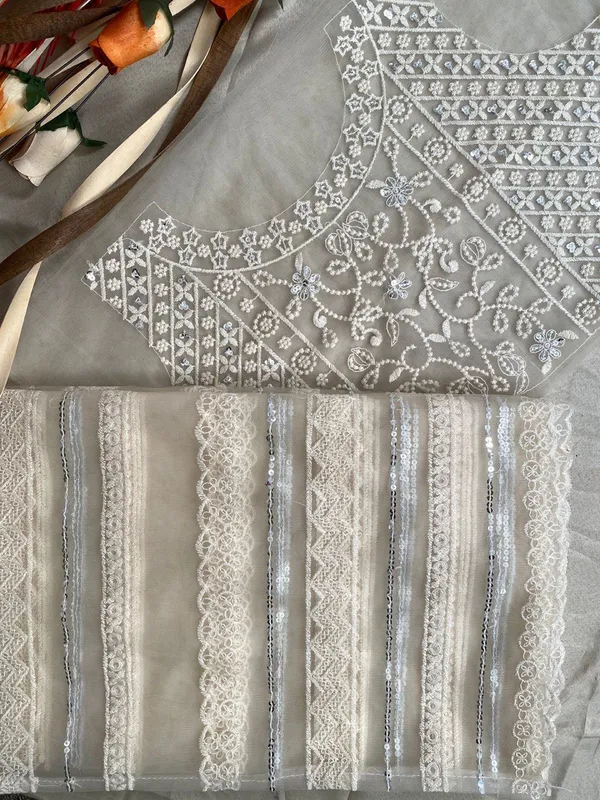Mono_Net_Sequence_Saree_With_Beautiful_Threadwork