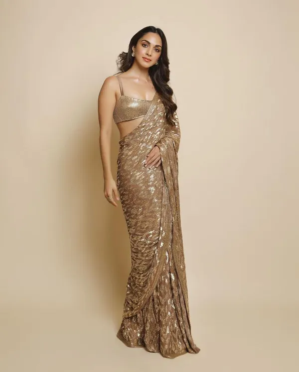 Designer_Sequence_Work_Georgette_Saree