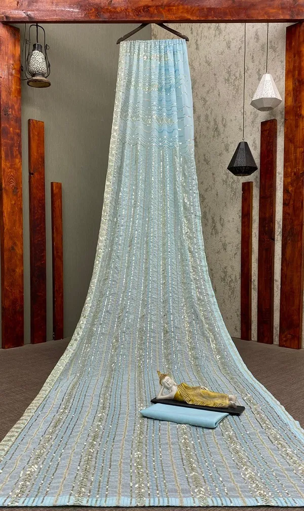 Trendy_Designer_Georgette__Saree