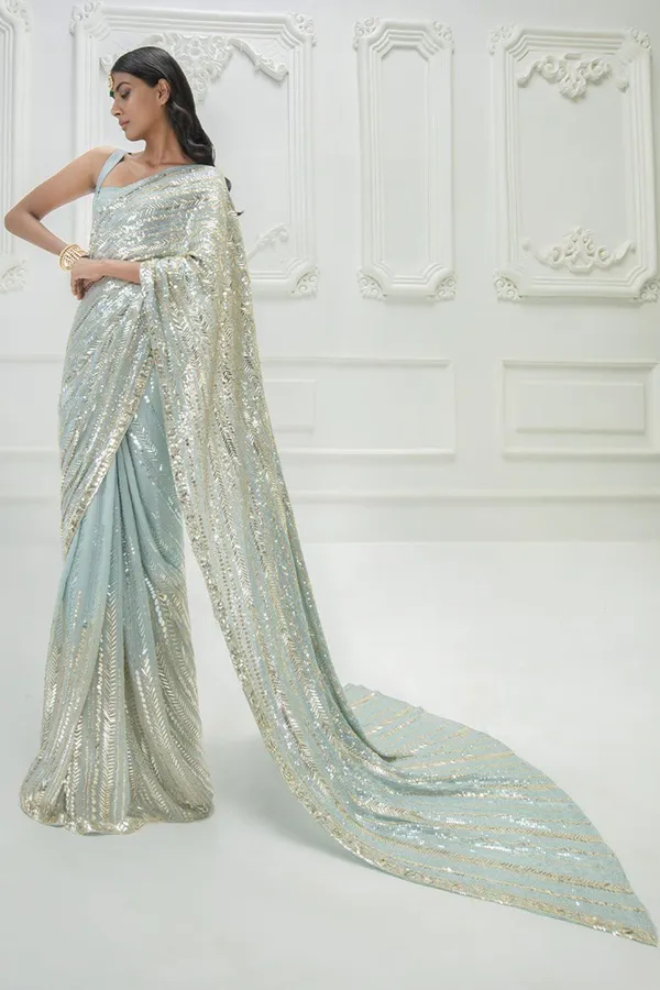 Trendy_Designer_Georgette__Saree
