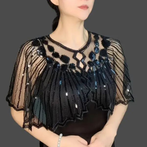 Black_Net_Trendy_Fabulous_Ponchos_For_Women
