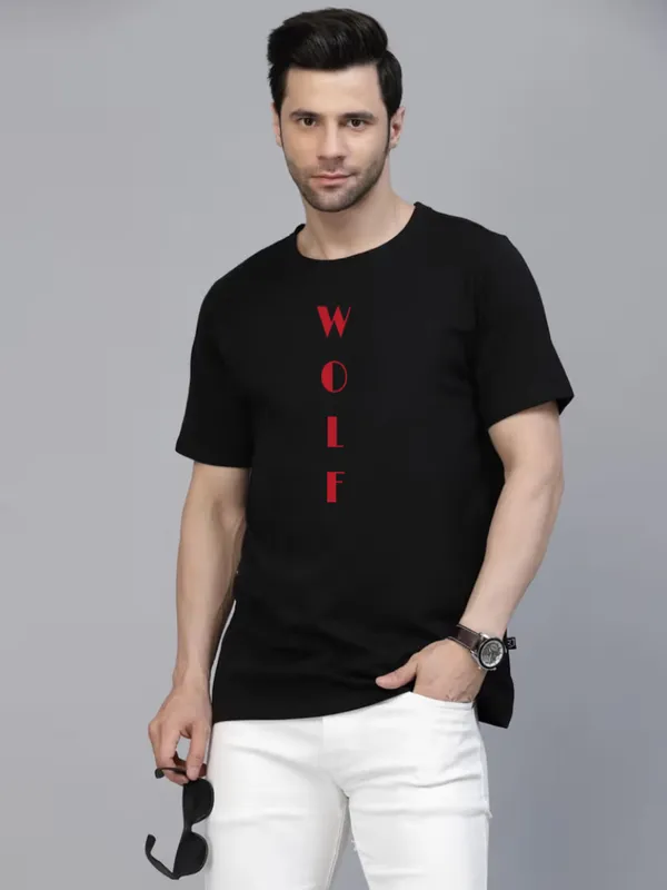 Black_Oversized_Printed_Half_Sleeve_Cotton_T-Shirt_For_Men