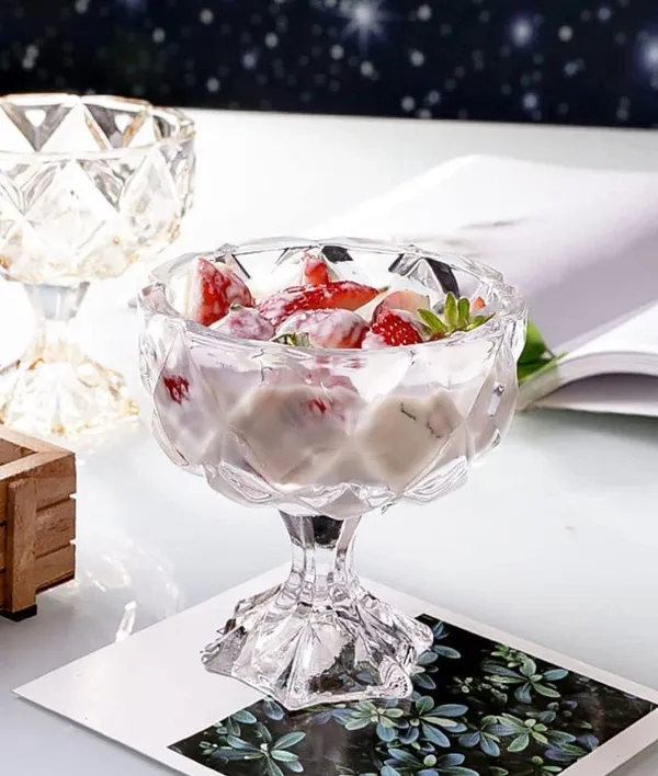 450ML_Ice_Cream_Glasses_Cups_Dishes_for_Desserts,_Milkshake,Fruit_and_Pudding_Glass_Serving_Bowls,Clear_Set_of_(6)