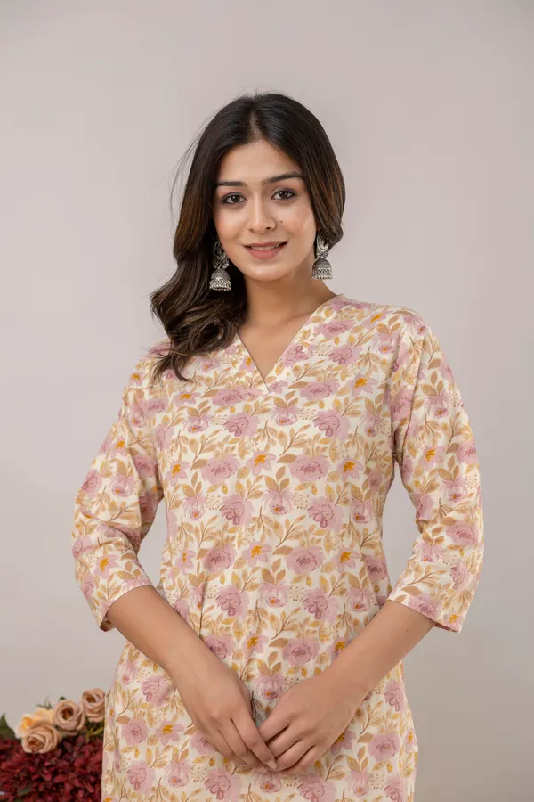 Multicolor_Cotton_Kurta_Sets_For_Women