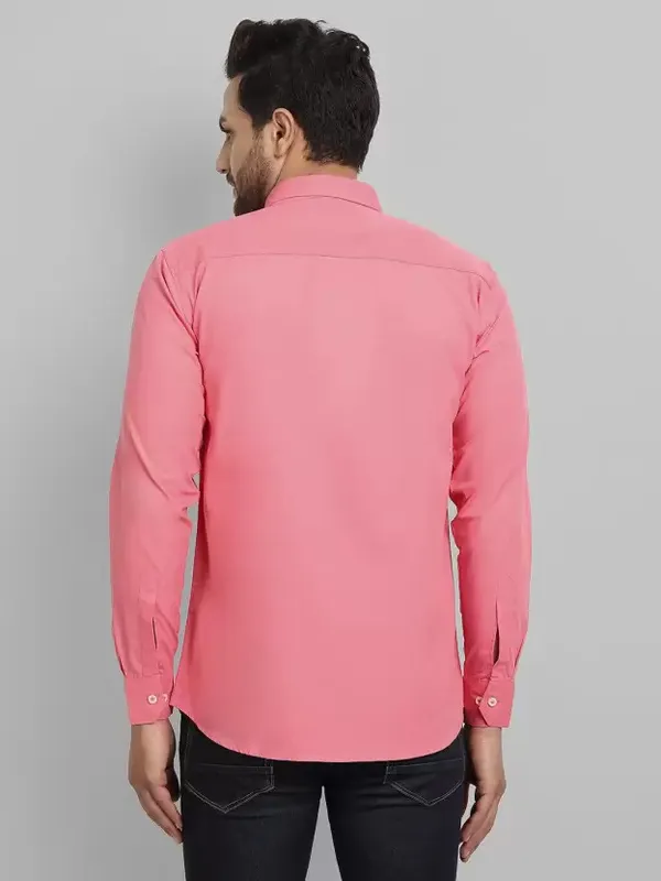 Pink_Colour_Solid_Shirt