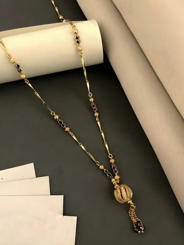 Prime_V1Gold_Ball_Mangalsutra_|_American_Diamond
