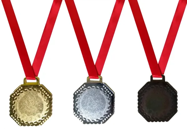Pack_Of_12_Bee_Hive_Medals_|_With_Satin_Ribbon_|_Size_-_2.25_Inch_Dia_|_Gold_&_Silver_&_Brown