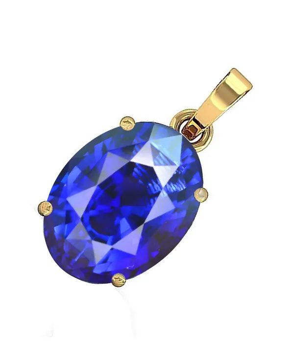 Blue_Sapphire_Neelam_Pendant_Natural_Loose_Gemstone_For_Unisex
