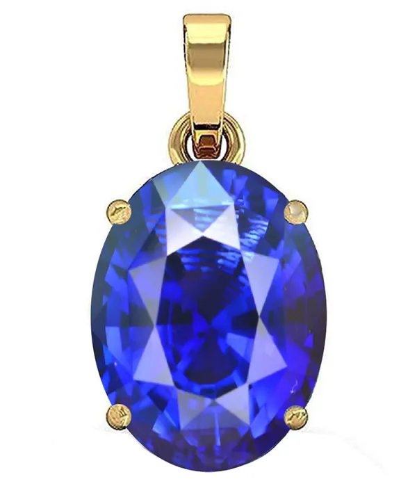 Blue_Sapphire_Neelam_Pendant_Natural_Loose_Gemstone_For_Unisex