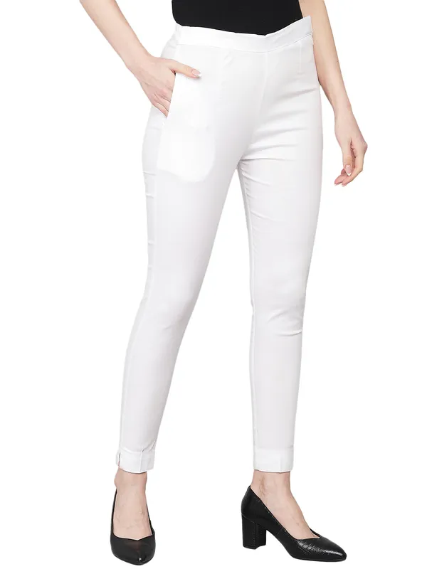 White_Trouser__Comfortable,_Stylish_And_Trendy_Casual_Wear