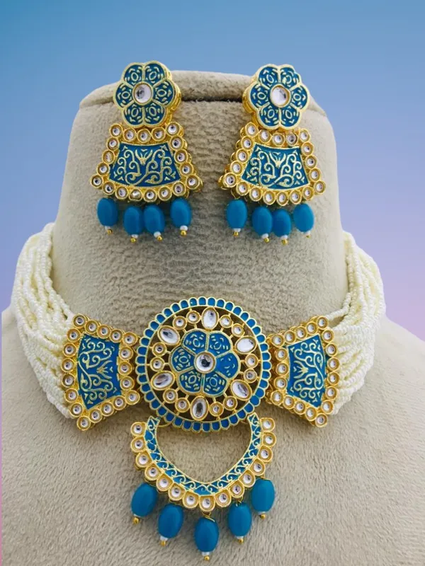 Unique_Sky_Blue_Elegance_Choker_Set