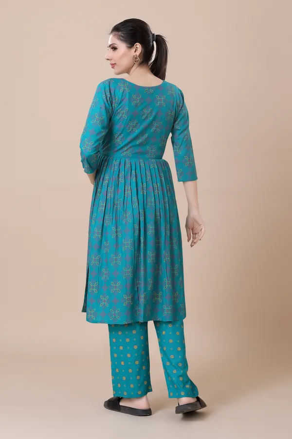 Teal_Feeding_&_Maternity_Dress_With_Zippers_(Top_&_Bottom)
