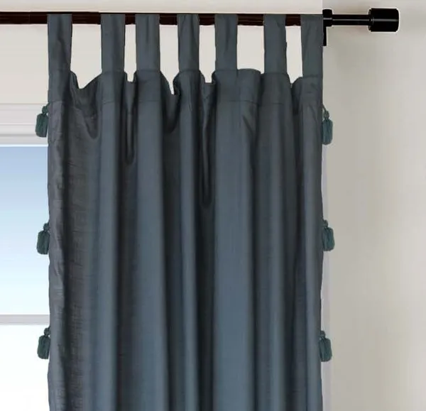 Pack_of_2_Cotton_Steel_Grey_Sheer_Summer_fun_Tassel_Tab_Top_Curtain_Set_for_Window_and_Door