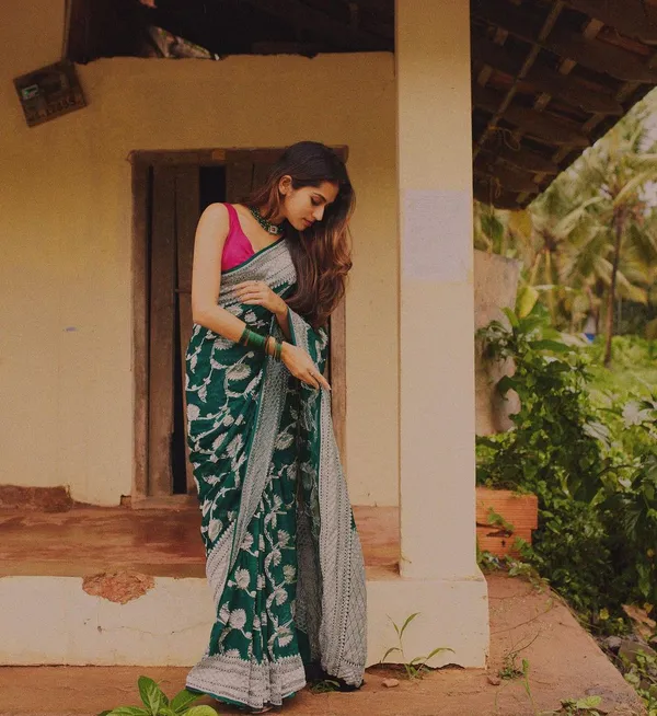 GREEN_KANJIVARAM_SILK_SAREE