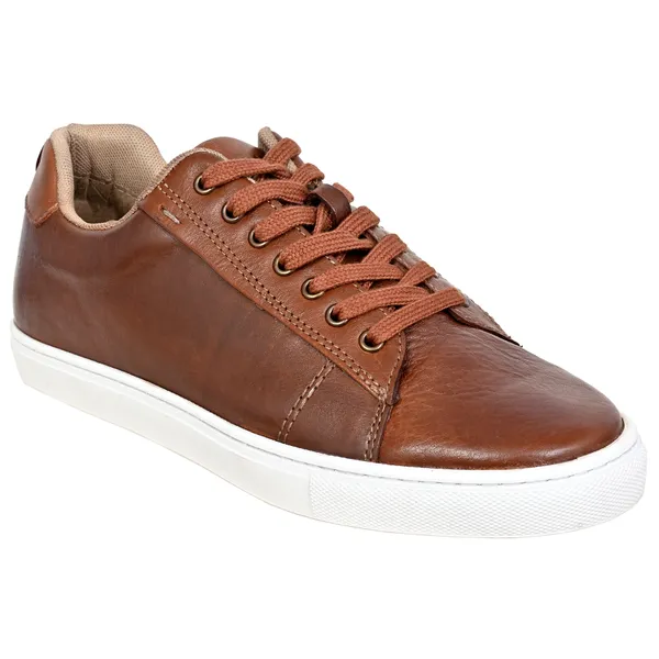 Tan_Suede_Lace-Up_Sneakers_For_Men