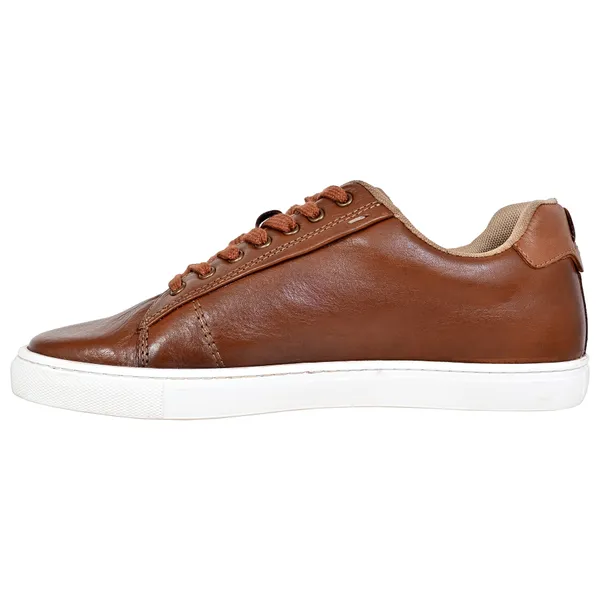 Tan_Suede_Lace-Up_Sneakers_For_Men
