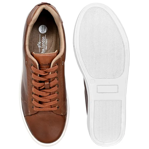 Tan_Suede_Lace-Up_Sneakers_For_Men
