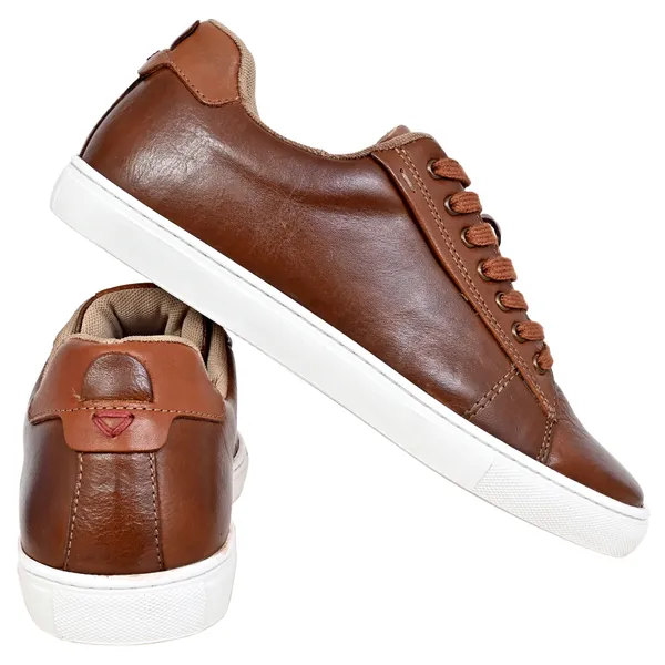 Tan_Suede_Lace-Up_Sneakers_For_Men