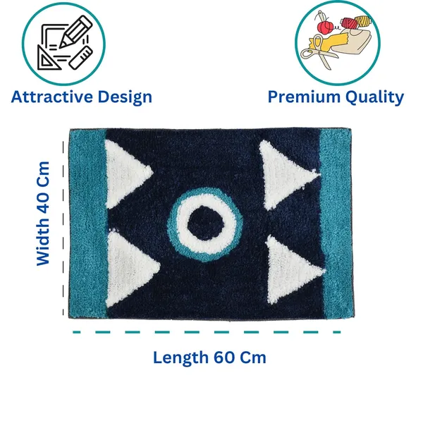 Cotton_Microfiber_Anti_Slip_Bathmat_Quick_Dry_Water_Absorbent_Mat-_40_x_60_cm,_Blue
