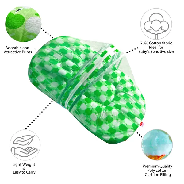 Cheeky_Cheeky_Baby_4_Piece_Bedding_Set_with_Pillow_and_Bolsters_Sleeping_Bag_and_Bedding_Set_Combo_(Green)