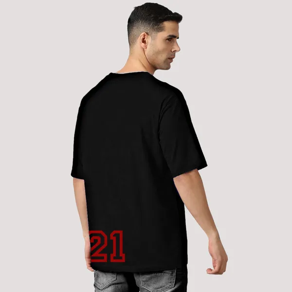 Black_Oversized_Printed_Half_Sleeve_Cotton_T-Shirt_For_Men