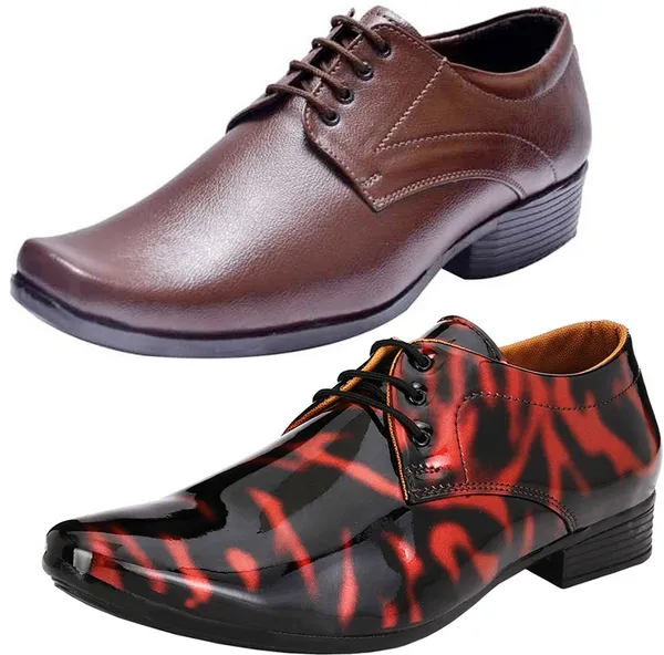 Multicolor_PU_Premium_Derby_Shoe_For_Men