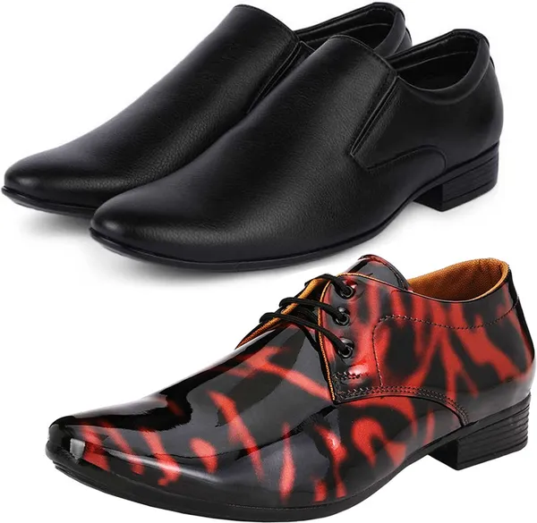 Multicolor_PU_Premium_Derby_Shoe_For_Men