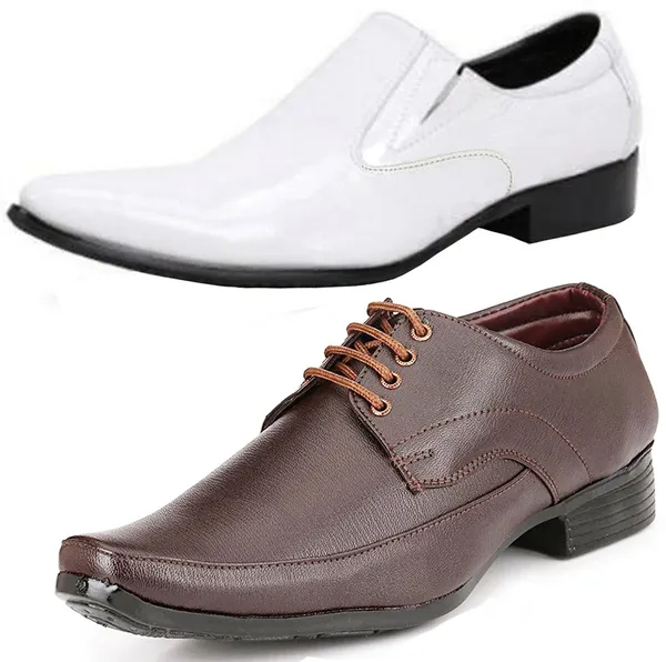 Brown_&_White_PU_Premium_Shoe_For_Men