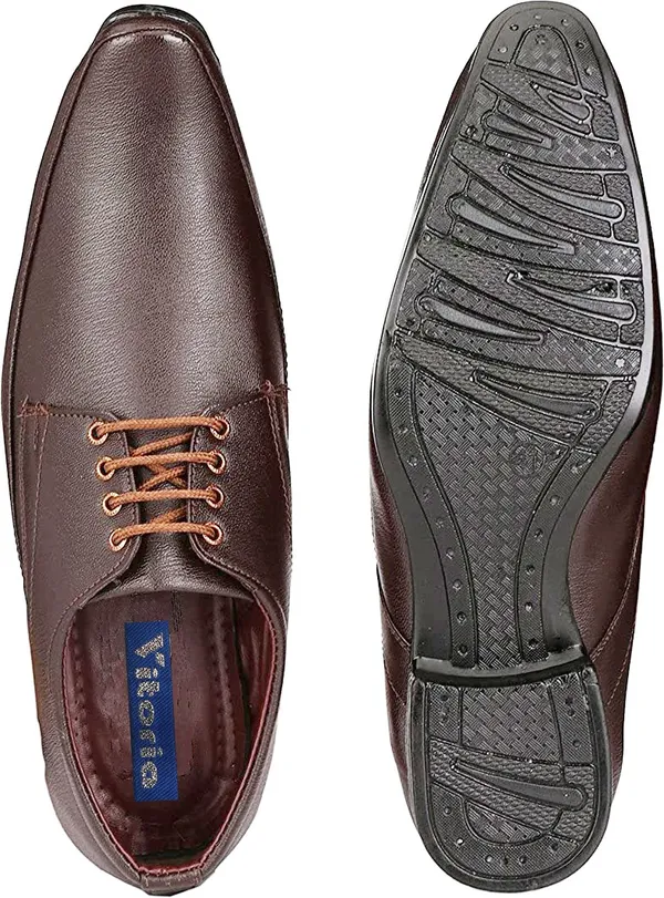 Brown_&_White_PU_Premium_Shoe_For_Men