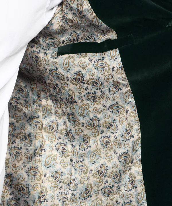 Bottle_Green_Velvet_Solid_Bandhgala