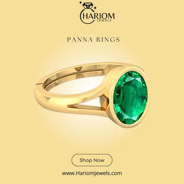 Panna_Ring_Stone__Created_Stone_|_Emerald_Ring_Adjustable_Women_&_Men_Ring
