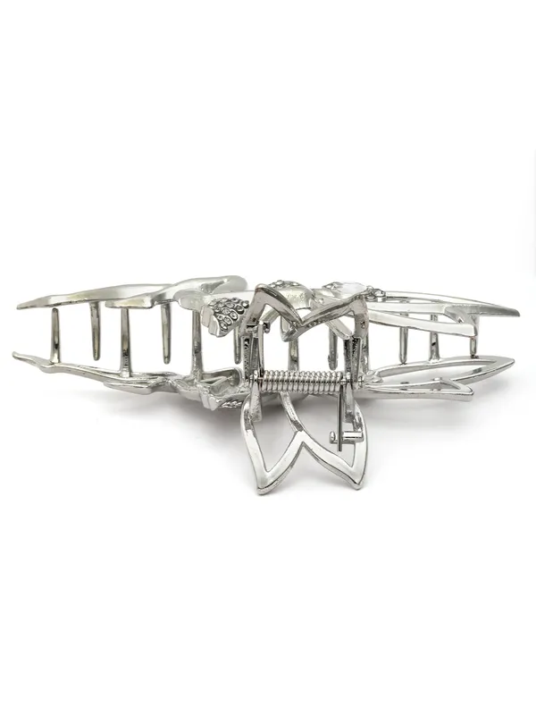 Vogue_Hair_Accessories_Silver_Fancy_Party_Big_Size_Clutcher_Hair_Claw_Clip_For_Girls_and_Women
