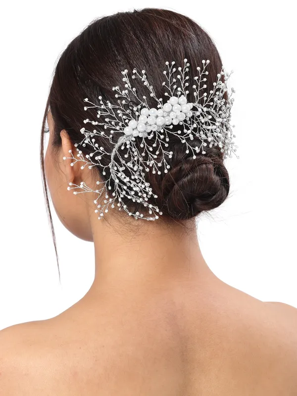 Vogue_Hair_Accessories_Silver_Fancy_Party_Wedding_Bridal_Big_Size_hair_Accessories_Hair_Clip_Hairband_For_Girls_and_Women