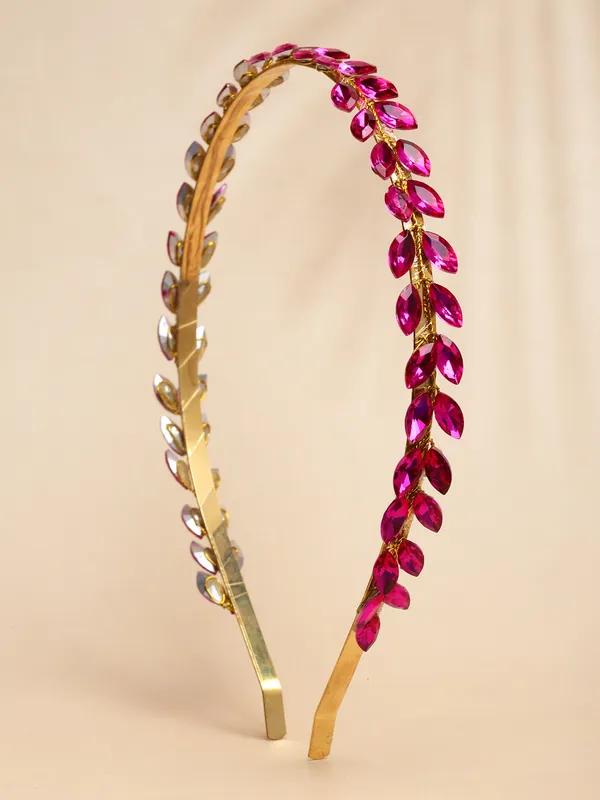 Vogue_Hair_Accessories_Pink_Fancy_Party_Hair_Band_Headband_Hair_Accessories_For_Girls_and_Women