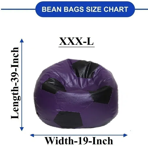 Black_And_Purple_Football_Xxxl_Bean_Bag_Cover_Without_Beans