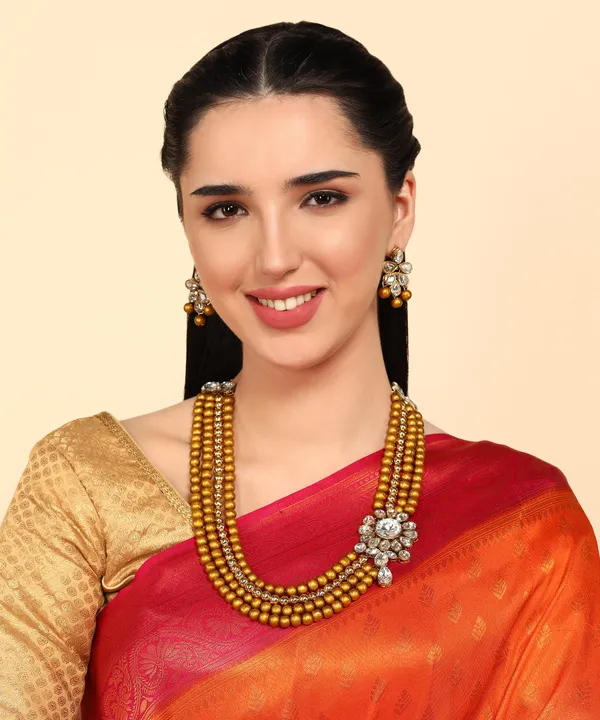 Gold_Metal_Copper_Jewellery_Set_For_Women