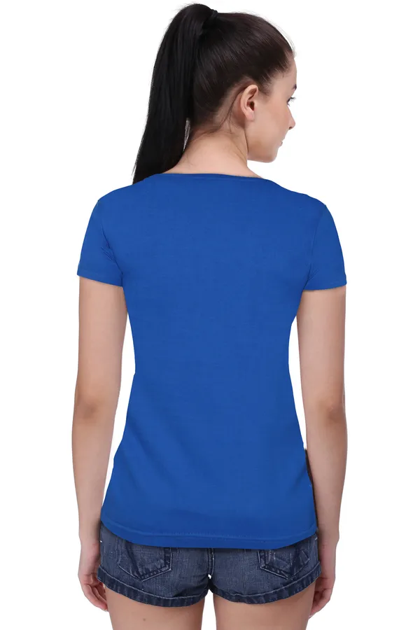 Tshirt_For_Women_Cotton_|_Half_Sleeves_Round_Neck_Printed_Tops_Royal_Blue_Xx-Large