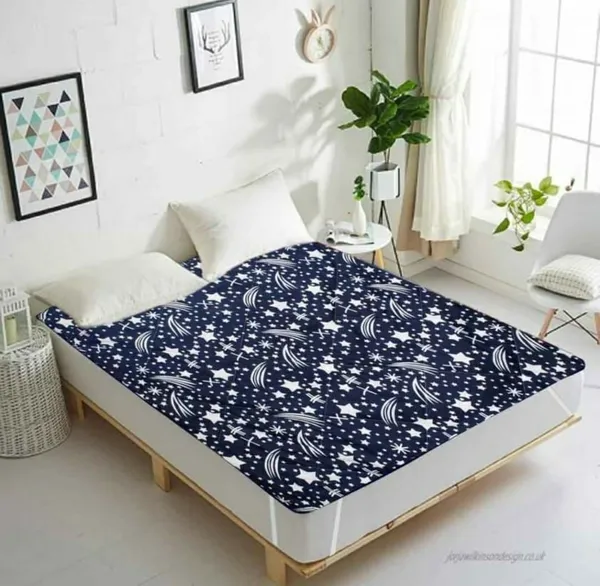 Waterproof_Mattress_Protector_by_By_FibreTouch_-_BLUE