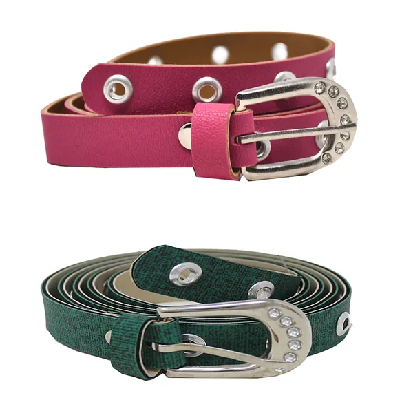 Exotique_Pink_&_Green_Faux_Leather_Belt_Combo_For_Women_(WC0014MU)