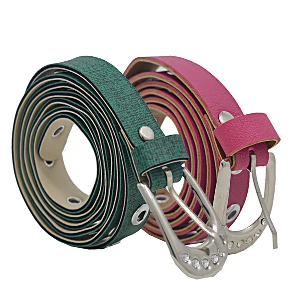 Exotique_Pink_&_Green_Faux_Leather_Belt_Combo_For_Women_(WC0014MU)