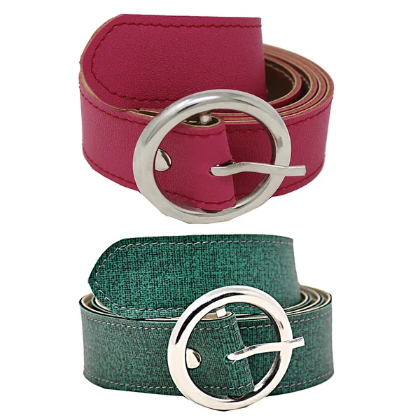 Exotique_Green_&_Red_Faux_Leather_Belt_Combo_For_Women_(WC0026MU)