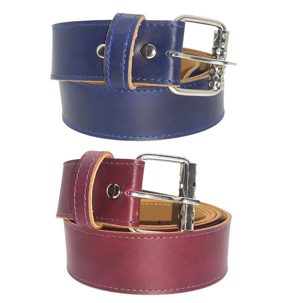 Exotique_Marron_&_Blue_Faux_Leather_Belt_Combo_For_Women_(WC0027MU)