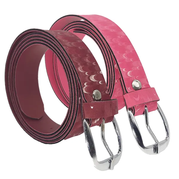 Exotique_Pink_&_Brown_Faux_Leather_Belt_Combo_For_Women_(WC0042MU)