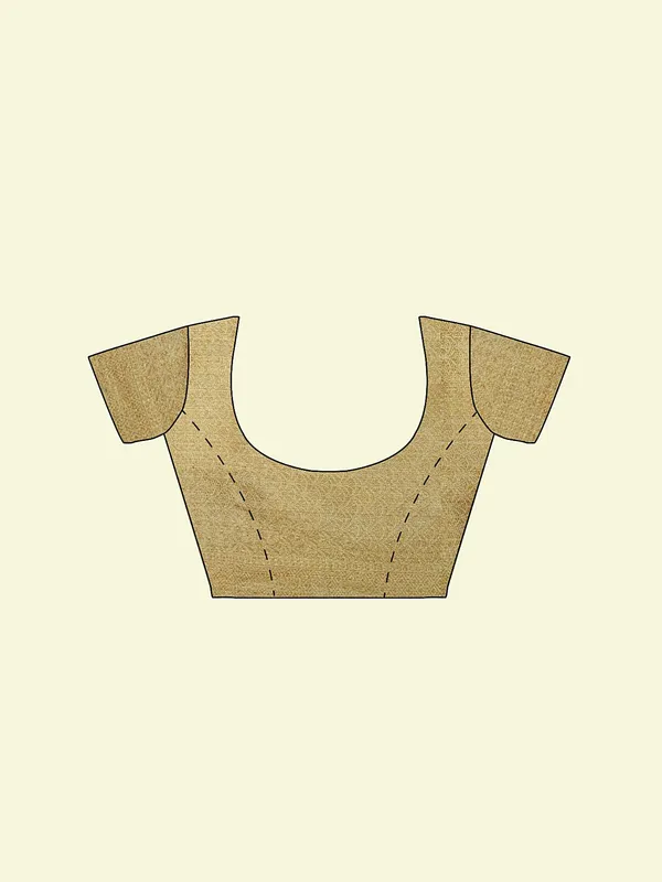 Beige_Cotton_Blend_Banarasi_Sarees_For_Women