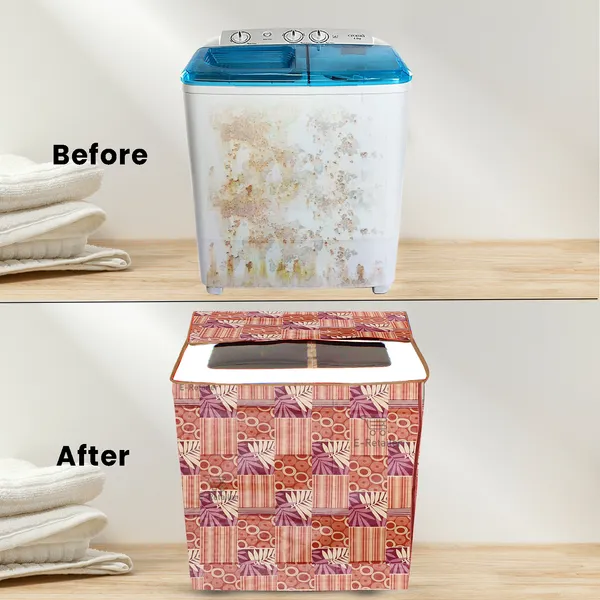 Semi_Automatic_Washing_Machine_Cover_Suitable_For_All_Major_Brands_Upto_8.5_KG_(Material-PVC,_Color-Red,_Size-33x22x37_Inches)