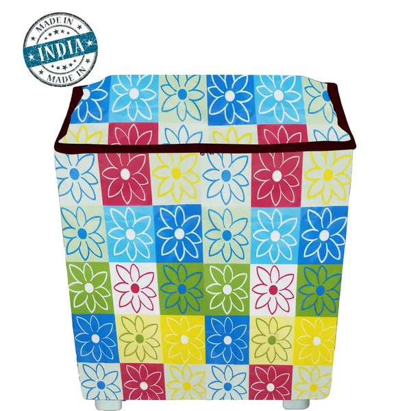 Semi_Automatic_Washing_Machine_Cover_Suitable_For_All_Major_Brands_Upto_8.5_KG_(Material-PVC,_Color-Red,_Size-33x22x37_Inches)