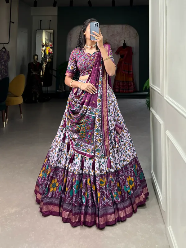 Purple_Premium_&_Elegant_Dola_Silk_Lehenga_Choli_For_Women