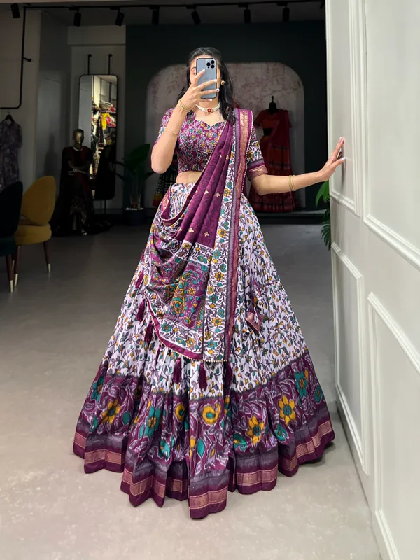 Purple_Premium_&_Elegant_Dola_Silk_Lehenga_Choli_For_Women